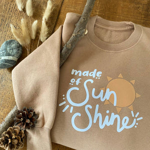 Oversized Sweater & Shorts Set - Made Of Sunshine