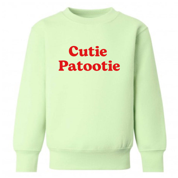 Cutie Patootie - Slogan Sweater