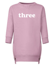 Load image into Gallery viewer, Birthday Number - Sweater Dress
