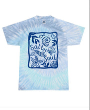 Load image into Gallery viewer, Salty Soul - Adult Tie Dye Tshirt
