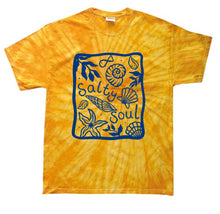 Load image into Gallery viewer, Salty Soul - Tie Dye Kids Tshirt
