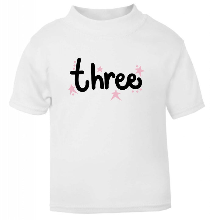 Three Stars - Tshirt