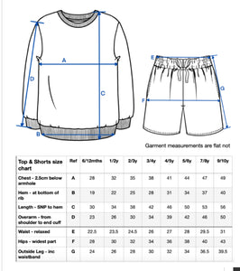 Oversized Sweater & Shorts Set - Wilderness Camp