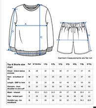 Load image into Gallery viewer, Oversized Sweater &amp; Shorts Set - UP UP &amp; Away
