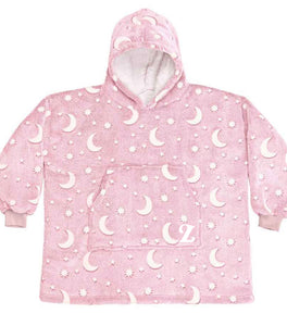 Moon & Stars - Hooded Blanket