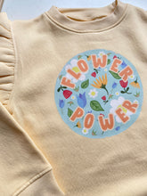 Load image into Gallery viewer, Flower Power - Frill Sleeve Sweater
