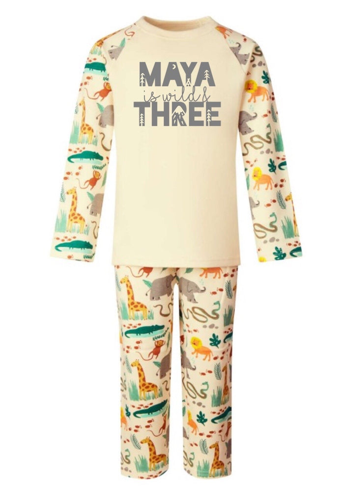 The Wild - Personalised Birthday Pyjamas