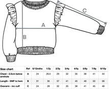 Load image into Gallery viewer, Birthday -  Frill Sleeve Sweater
