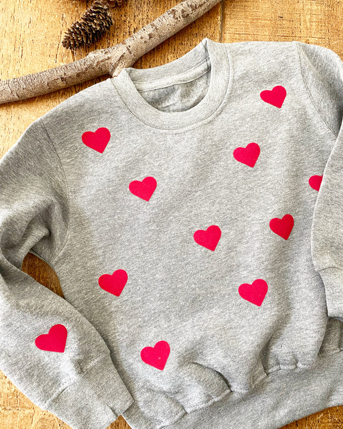 Little Hearts - Adult Sweater