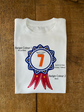 Load image into Gallery viewer, Birthday Badge - Tshirt
